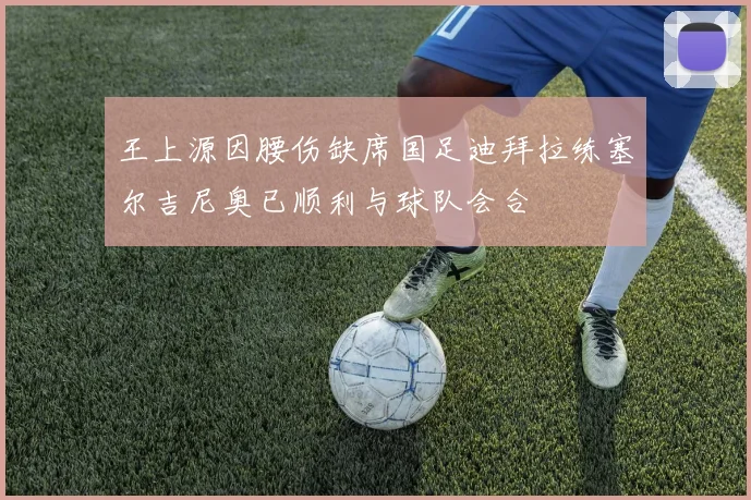 王上源因腰伤缺席国足迪拜拉练塞尔吉尼奥已顺利与球队会合